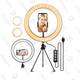 10.2-inch Selfie Ring Light with Tripod Stand | $14 | Amazon | Promo code DDXSUOEX